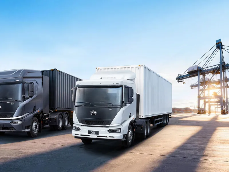 BYD Q3 Electric Tractor electric semi truck