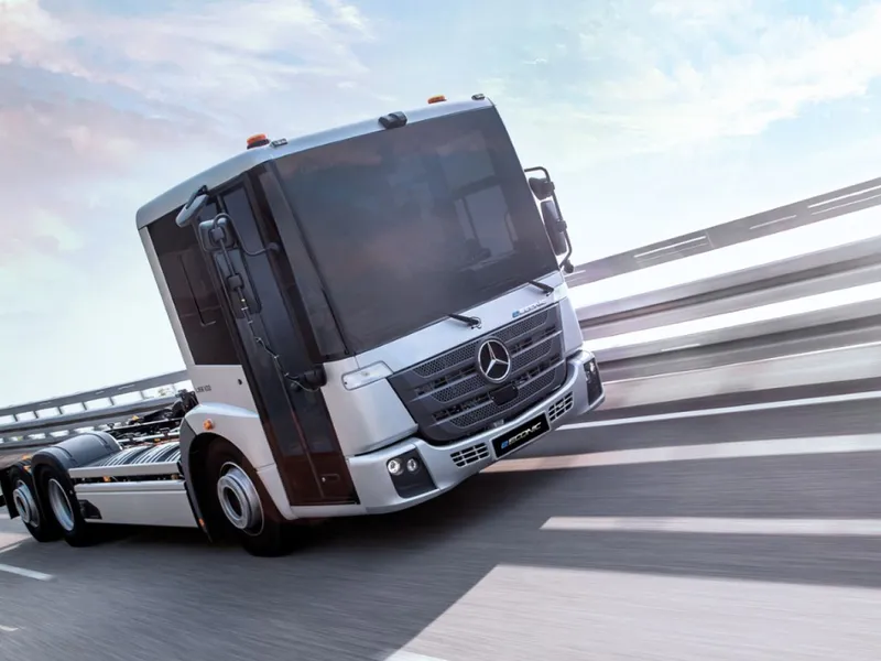 Mercedes-Benz eEconic electric refuse truck
