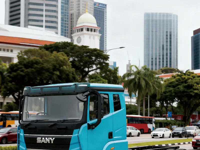 SANY EV318kWh Standard electric rigid truck