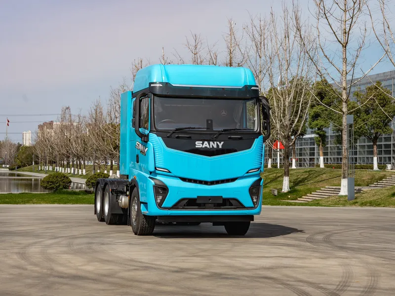 SANY SE588kWh Composite electric semi truck