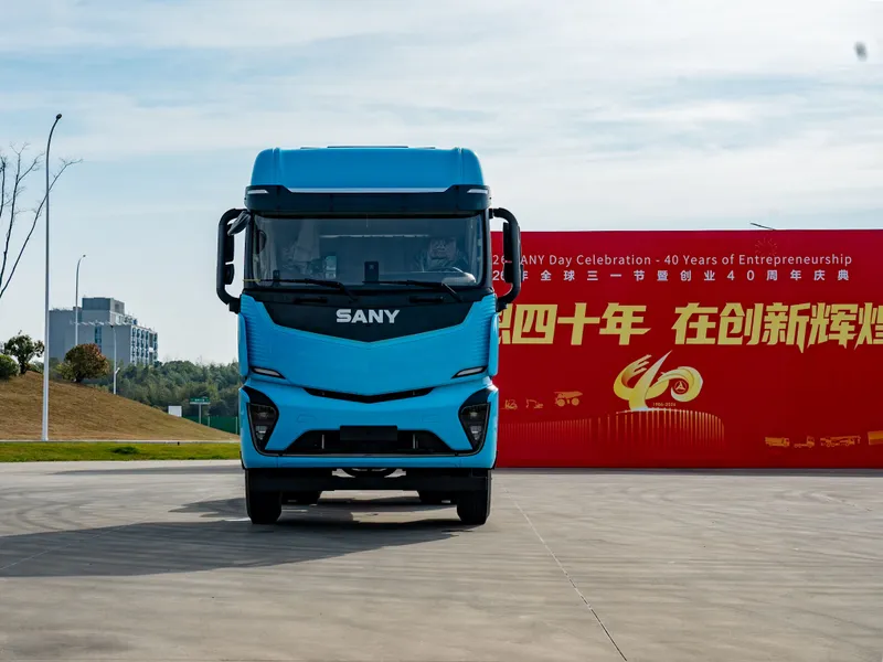 SANY SE588kWh Super electric semi truck