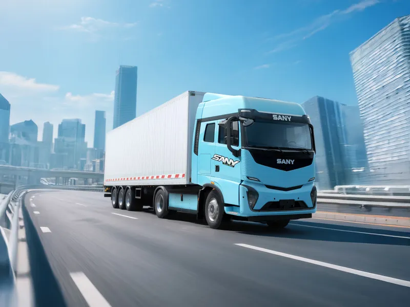 SANY SE636kWh Standard electric semi truck