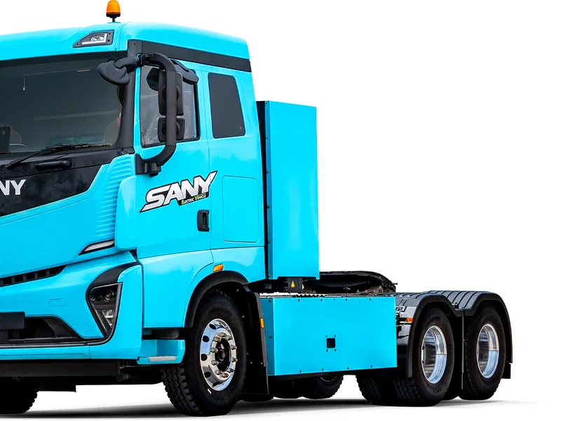 SANY SE861kWh Composite electric semi truck