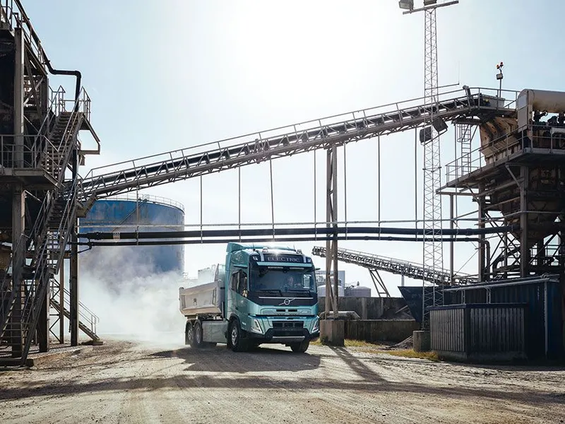 Volvo FMX Electric electric dump truck
