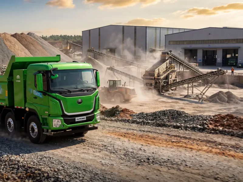 Yutong D Series Electric Dump Truck electric dump truck