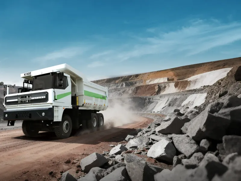 Yutong YTK90E Electric Mining Truck electric mining truck